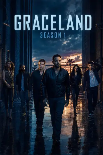 Poster for the TV series "Graceland" #1727644