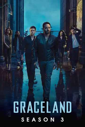 Poster for the TV series "Graceland" #1727649