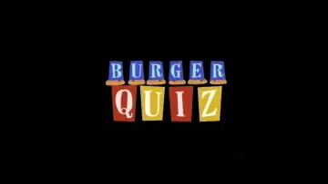 Burger Quiz Poster