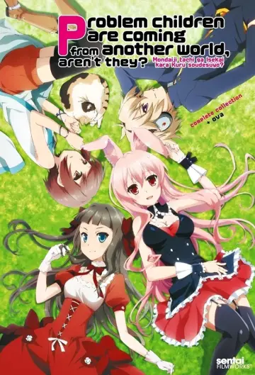Poster for the TV series "Problem Children Are Coming from Another World, Aren