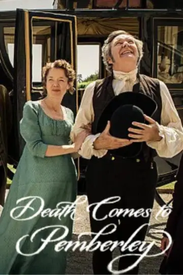 Poster for the TV series "Death Comes to Pemberley" #1859362