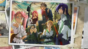 Backdrop for the TV series "High School of the Dead" #1657399