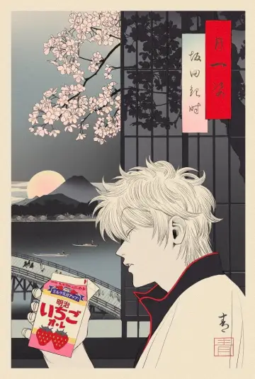 Poster к сериалу "Gintama" #1419918