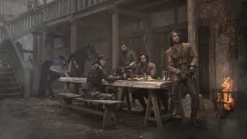 Backdrop к сериалу "The Musketeers" #1467156