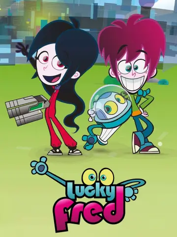 Poster for the TV series "Lucky Fred" #1599775
