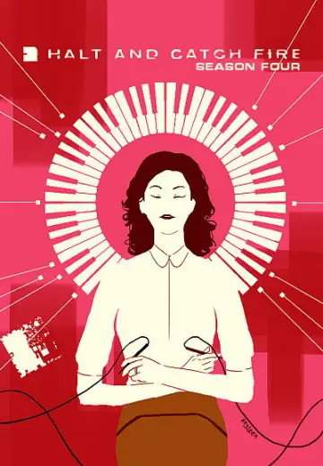 Poster for the TV series "Halt and Catch Fire" #1706138
