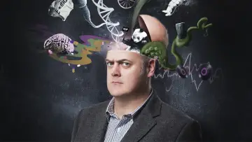Backdrop for the TV series "Dara O Briain