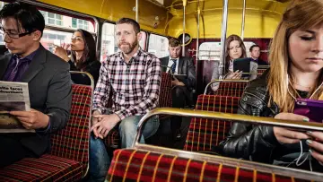 Backdrop for the TV series "Dave Gorman