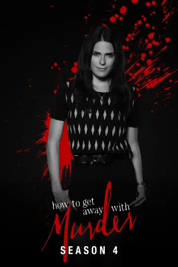 Series poster "How to Get Away with Murder — Season 4"