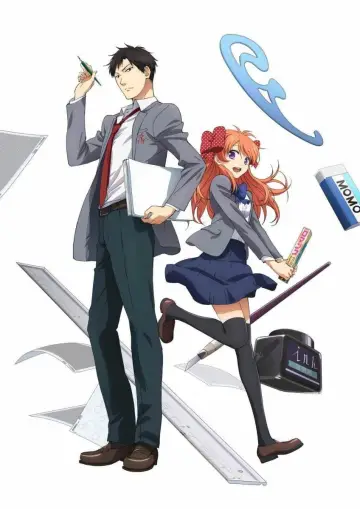 Poster for the TV series "Monthly Girls
