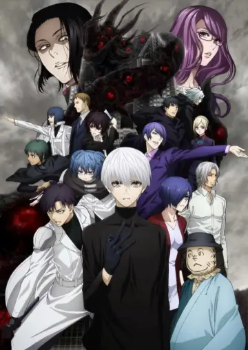 Poster к сериалу "Tokyo Ghoul" #1309621