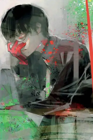 Poster for the TV series "Tokyo Ghoul" #1656781