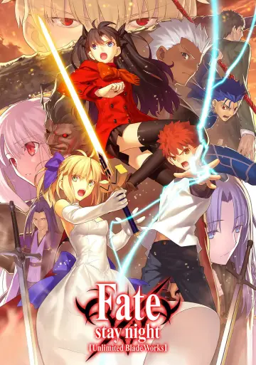 Poster for the TV series "Fate/stay night [Unlimited Blade Works]" #1374914