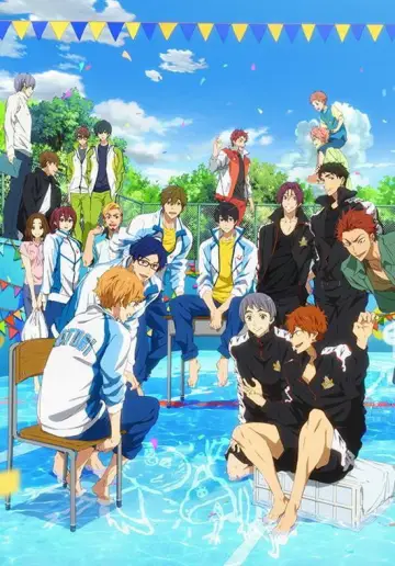 Poster for the TV series "Free!" #1375514