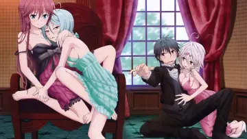 Backdrop for the TV series "Trinity Seven" #1659113