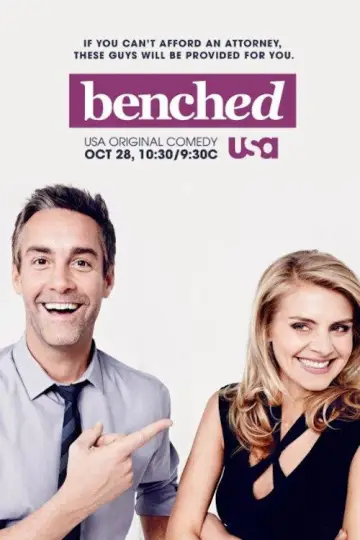 Poster for the TV series "Benched" #1789191