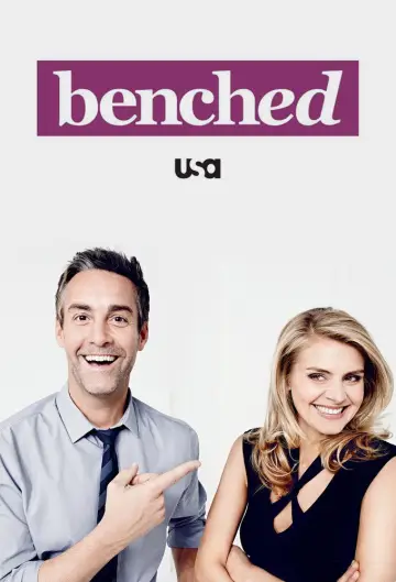 Poster for the TV series "Benched" #1789194