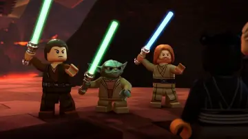 Backdrop for the TV series "LEGO Star Wars: The Yoda Chronicles" #1789156