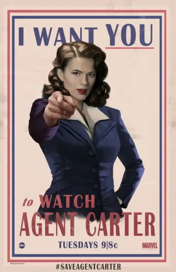 Poster for the TV series "Marvel