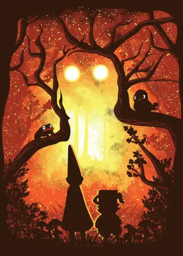 Poster for the TV series "Over the Garden Wall" #1454522