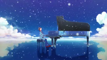 Backdrop к сериалу "Your Lie in April" #1454322