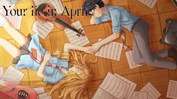 Backdrop к сериалу "Your Lie in April" #1454330