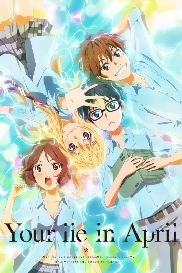 Poster к сериалу "Your Lie in April" #1454354