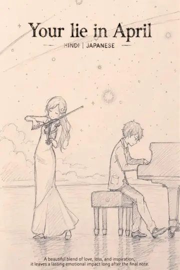 Poster к сериалу "Your Lie in April" #1454361
