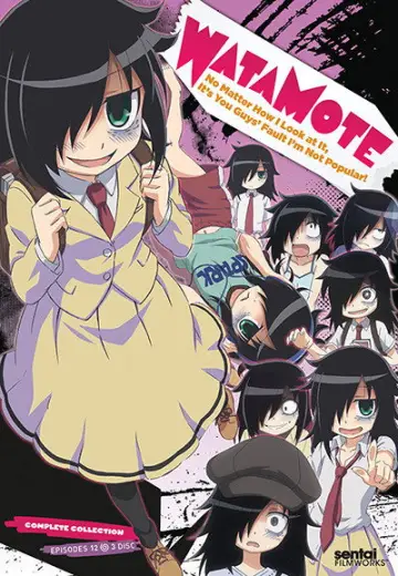 Poster for the TV series "WATAMOTE ~No Matter How I Look at It, It