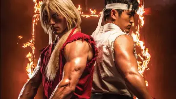 Backdrop for the TV series "Street Fighter: Assassin