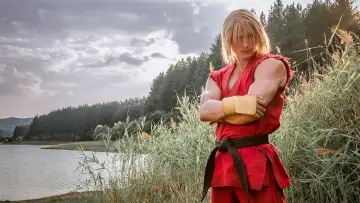 Backdrop for the TV series "Street Fighter: Assassin