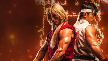 Backdrop for the TV series "Street Fighter: Assassin