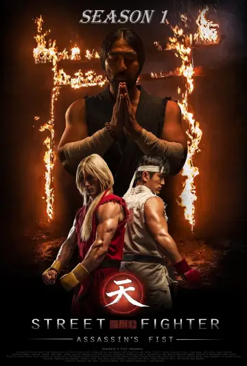 Poster for the TV series "Street Fighter: Assassin