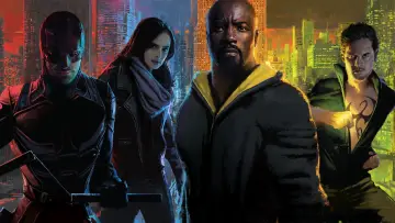Backdrop for the TV series "Marvel