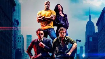Backdrop for the TV series "Marvel
