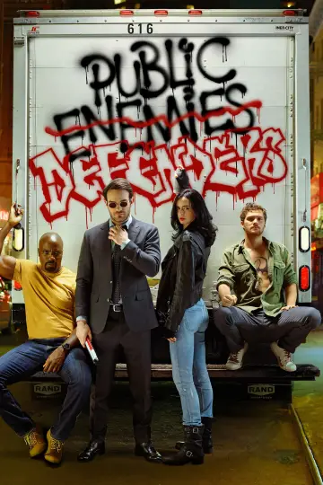 Poster for the TV series "Marvel