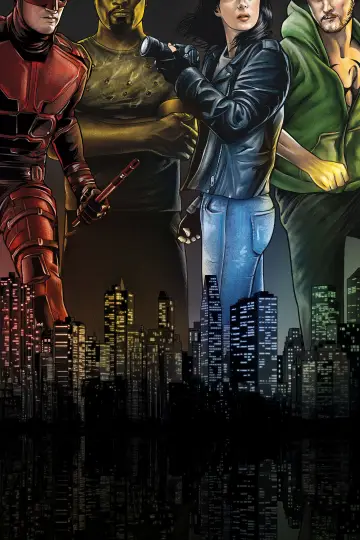 Poster for the TV series "Marvel
