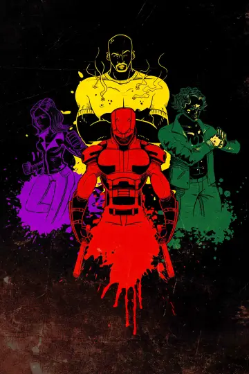 Poster for the TV series "Marvel