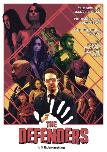 Poster for the TV series "Marvel