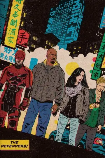 Poster for the TV series "Marvel