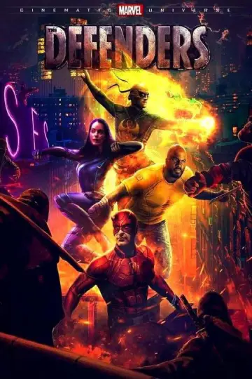 Poster for the TV series "Marvel