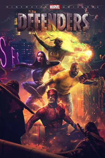 Poster for the TV series "Marvel