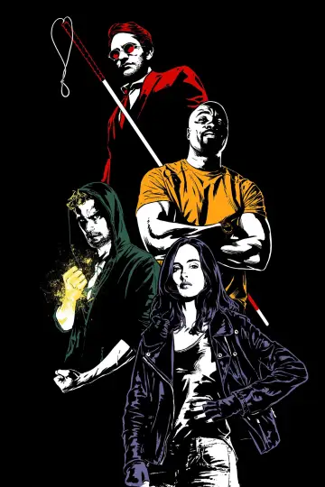 Poster for the TV series "Marvel