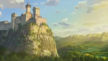Backdrop for the TV series "Ronja, the Robber