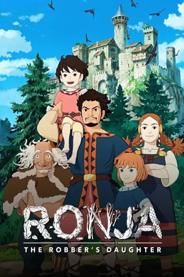 Poster for the TV series "Ronja, the Robber