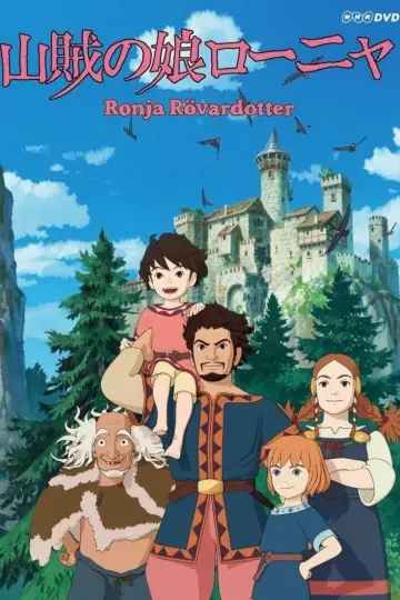 Poster for the TV series "Ronja, the Robber