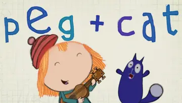 Backdrop for the TV series "Peg + Cat" #1421356