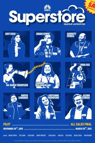 Poster for the TV series "Superstore" #1587196
