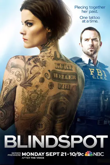 Poster for the TV series "Blindspot" #1614511