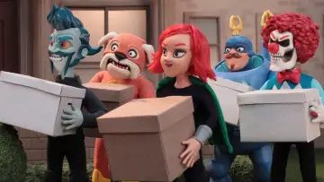 Backdrop for the TV series "SuperMansion" #1599603